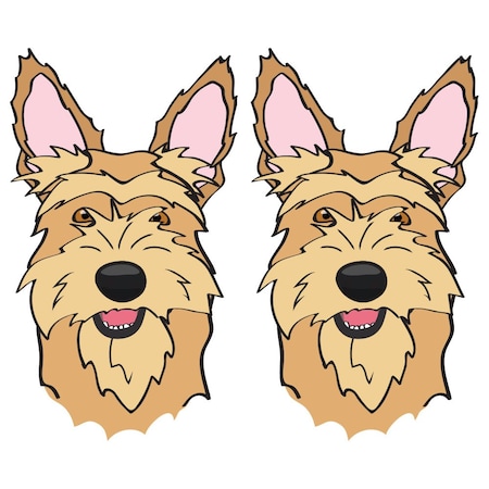 Signmission Berger Picard Dog Decal, Dog Lover Decor Vinyl Sticker D-24-Berger Picard